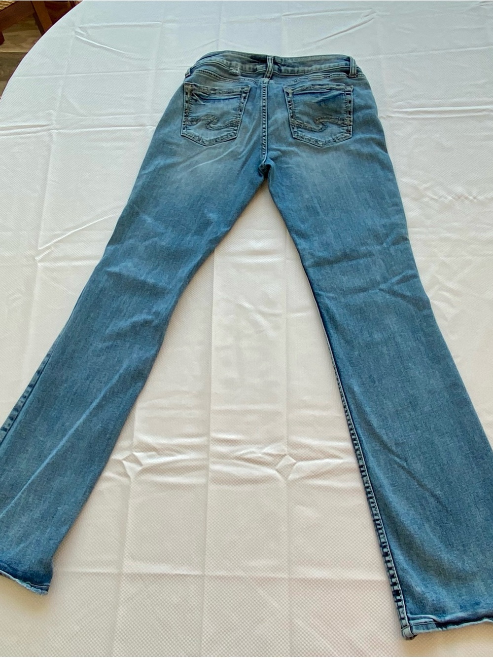 Silver Boot Flare Jeans 29x33  Elyse light blue